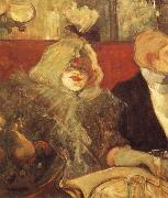 Henri de toulouse-lautrec, Having dinner together